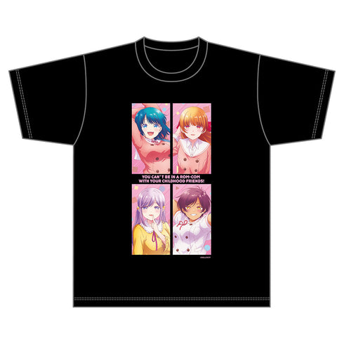 『幼馴染とはラブコメにならない』TシャツA Mサイズ