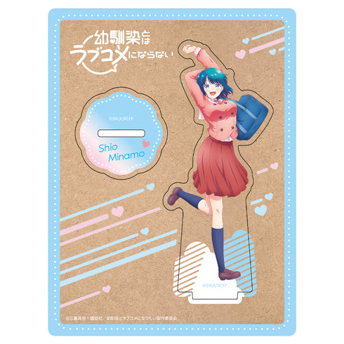 『幼馴染とはラブコメにならない』木製キャラスタンド 水萌 汐