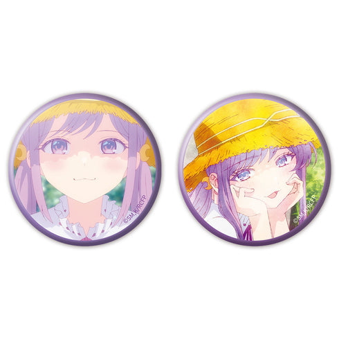『幼馴染とはラブコメにならない』缶バッジ2個セット 月見るな
