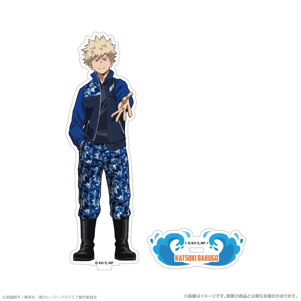 My Hero Academia Original Acrylic Stand: Katsuki Bakugo with Sea Creatures – PLUS ULTRA
