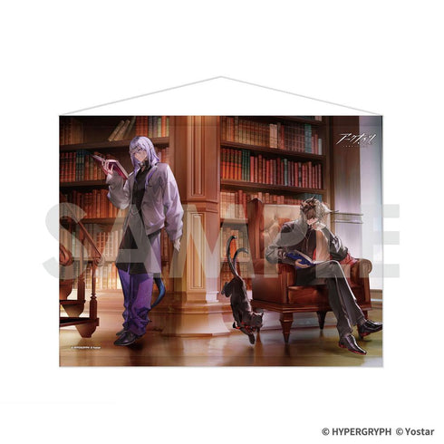 『アークナイツ』タペストリー-オペレーターたちのリラックスタイム- トラゴーディア&シャレム