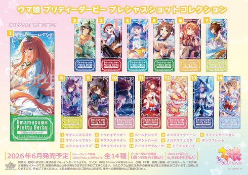 『ウマ娘 プリティーダービー』プレシャスショットコレクション【BOX】