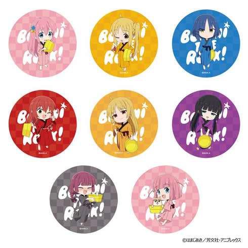 『ぼっち・ざ・ろっく!』浴衣で温泉 ランダム缶バッジ(全8種)