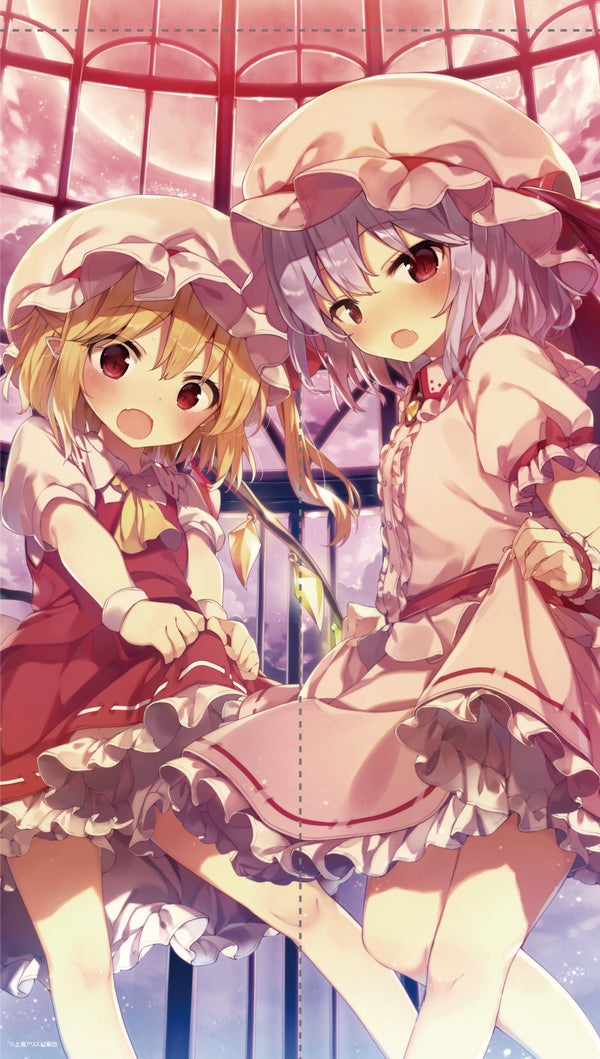 『東方Project』のれんカーテン 2 「レミリア&フラン」 illust.shnva