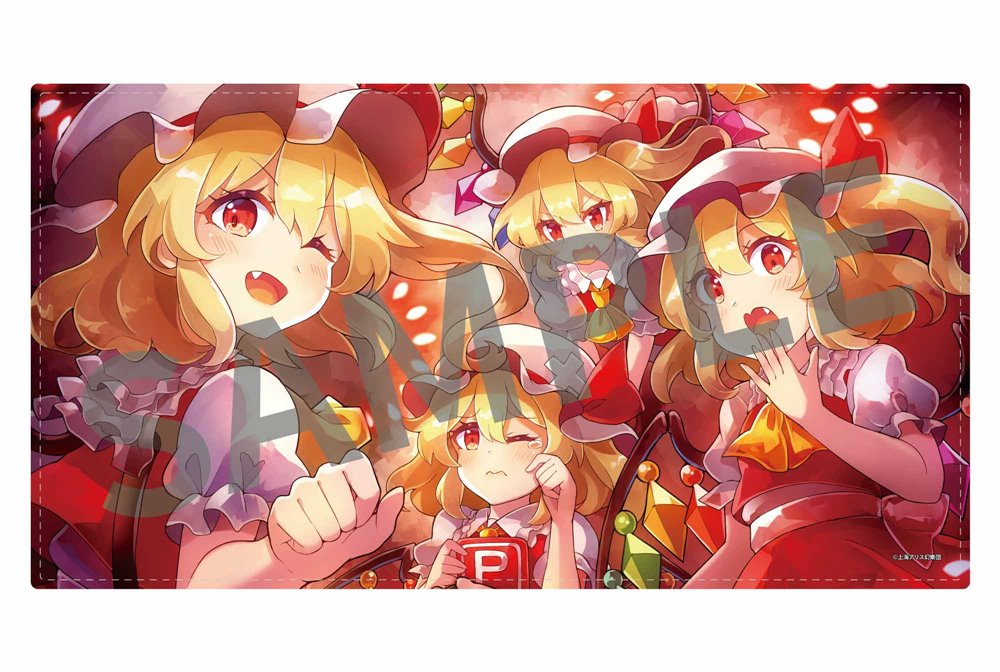東方 フランドール・スカーレット ブランケット 東方Project』ふわふわBIGブランケット 1 フランドール・スカーレット