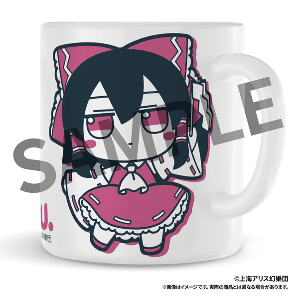 『東方Project』ふもふもマグカップ 1 ふもふもれいむ。 博麗霊夢