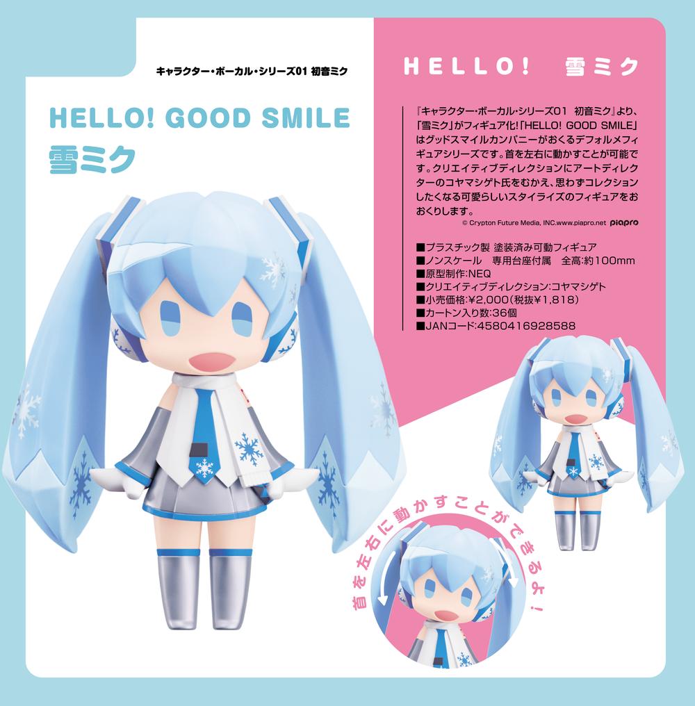 初音ミク』HELLO! GOOD SMILE キャラクター・ボーカル・シリーズ