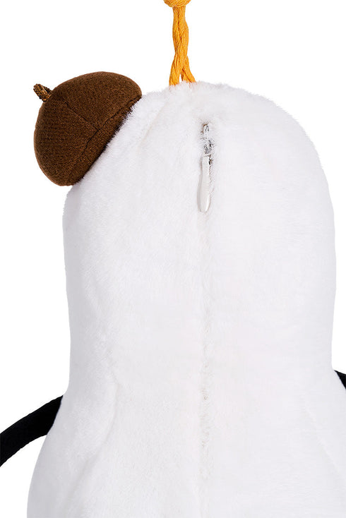 『aya&friends』摸魚事務所 あひるくん ぬいぐるみエコバッグ