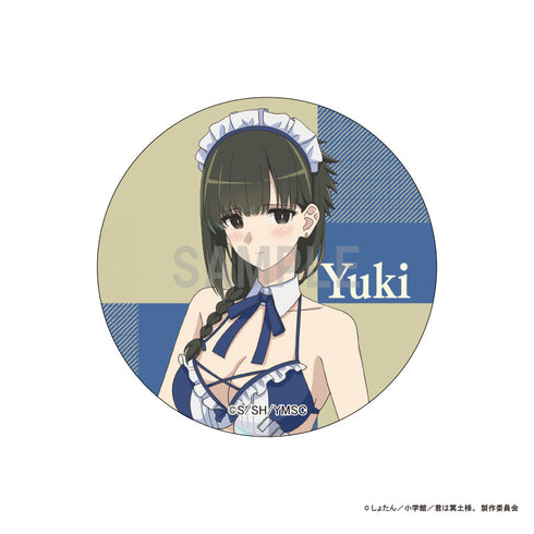 『君は冥土様。』缶バッジ 雪 水着メイドver