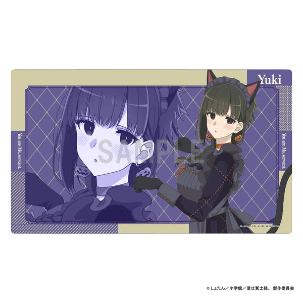 『君は冥土様。』ラバーマット 雪 ハロウィン猫メイドver