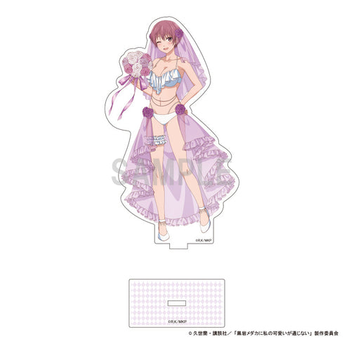 『黒岩メダカに私の可愛いが通じない』アクリルスタンド 難波朋 水着ウエディングver