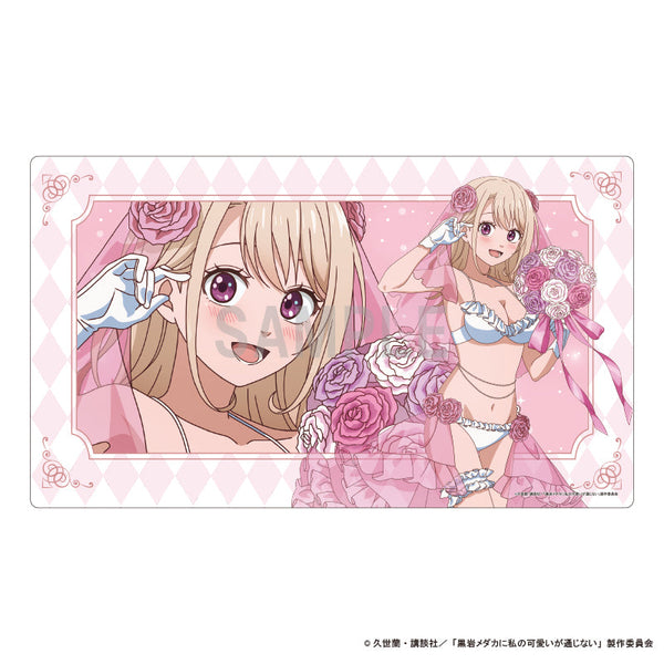 『黒岩メダカに私の可愛いが通じない』ラバーマット 川井モナ 水着ウエディングver