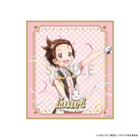 『メダリスト』ミニ色紙 結束 いのり マジシャンver