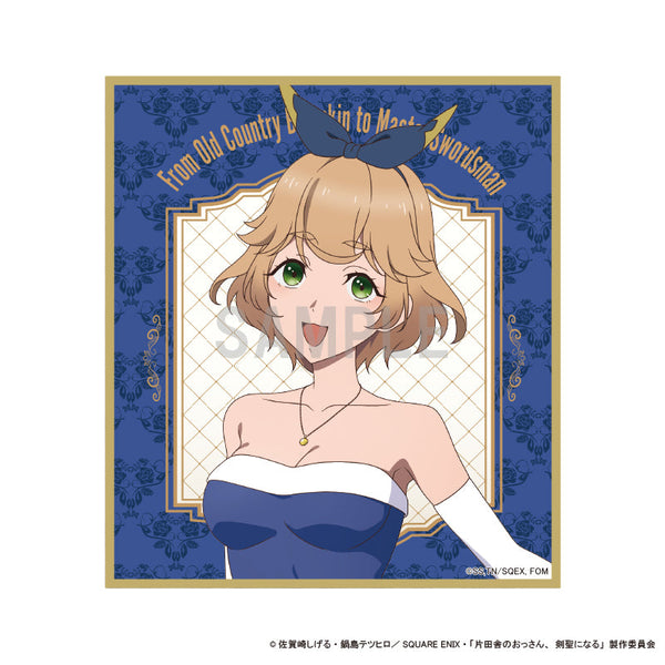 『片田舎のおっさん、剣聖になる』ミニ色紙 クルニ・クルーシエル ドレスコーデver