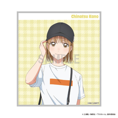 『アオのハコ』ミニ色紙 鹿野 千夏 デニムコーデver