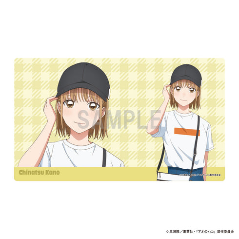 『アオのハコ』ラバーマット 鹿野 千夏 デニムコーデver