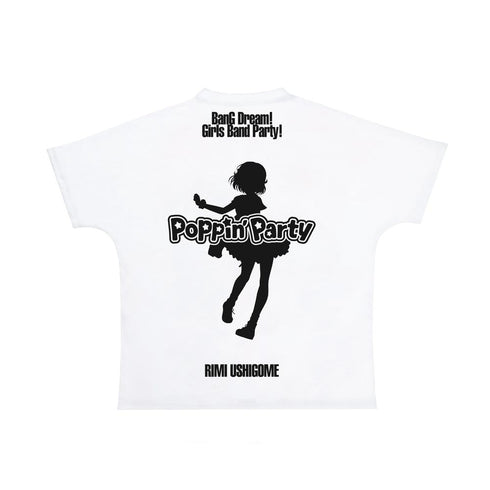 『BanG Dream! ガールズバンドパーティ!』Ani-Art フルグラフィックTシャツ 牛込りみ (Poppin’Party)ユニセックス【202501再販】