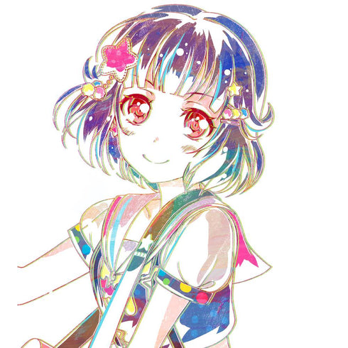 『BanG Dream! ガールズバンドパーティ!』Ani-Art フルグラフィックTシャツ 牛込りみ (Poppin’Party)ユニセックス【202501再販】