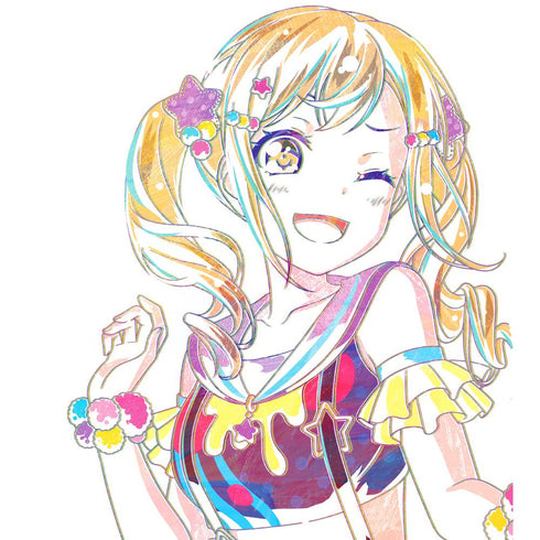 『BanG Dream! ガールズバンドパーティ!』Ani-Art フルグラフィックTシャツ 市ヶ谷有咲 (Poppin’Party)ユニセックス【202501再販】