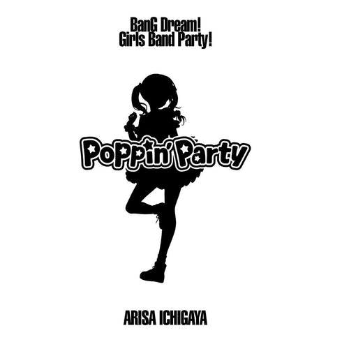 『BanG Dream! ガールズバンドパーティ!』Ani-Art フルグラフィックTシャツ 市ヶ谷有咲 (Poppin’Party)ユニセックス【202501再販】