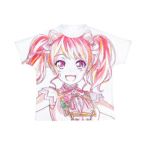 『BanG Dream! ガールズバンドパーティ!』Ani-Art フルグラフィックTシャツ 丸山彩 (Pastel*Palettes)ユニセックス【202609再販】