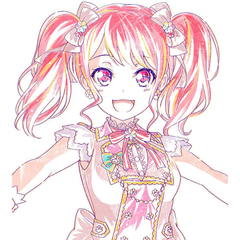 『BanG Dream! ガールズバンドパーティ!』Ani-Art フルグラフィックTシャツ 丸山彩 (Pastel*Palettes)ユニセックス【202501再販】