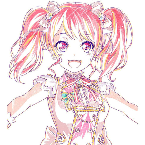 『BanG Dream! ガールズバンドパーティ!』Ani-Art フルグラフィックTシャツ 丸山彩 (Pastel*Palettes)ユニセックス【202609再販】