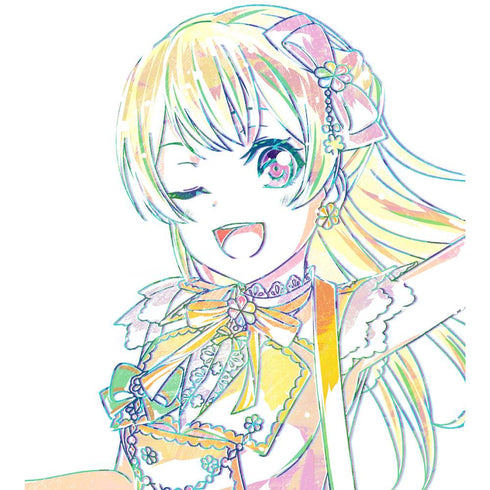 『BanG Dream! ガールズバンドパーティ!』Ani-Art フルグラフィックTシャツ 白鷺千聖 (Pastel*Palettes)ユニセックス【202501再販】