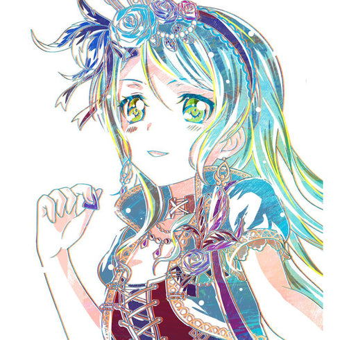 『BanG Dream! ガールズバンドパーティ!』Ani-Art フルグラフィックTシャツ 氷川紗夜 (Roselia)ユニセックス【202501再販】