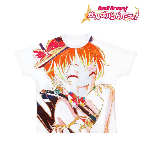 『BanG Dream! ガールズバンドパーティ!』Ani-Art フルグラフィックTシャツ 北沢はぐみ (ハロー、ハッピーワールド!)ユニセックス【202609再販】