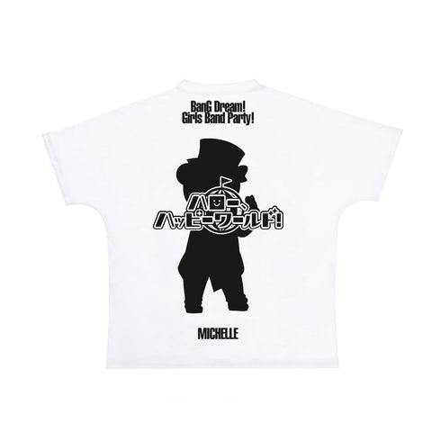 『BanG Dream! ガールズバンドパーティ!』Ani-Art フルグラフィックTシャツ ミッシェル (ハロー、ハッピーワールド!)ユニセックス【202501再販】