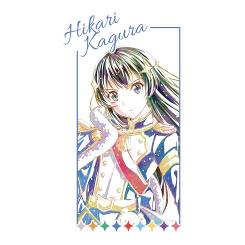 『少女☆歌劇 レヴュースタァライト』Ani-Art Tシャツ(神楽ひかり)メンズ【202601再販】