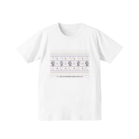 『Re:ゼロから始める異世界生活』ノルディックデザインTシャツ(エミリア)レディース【202503再販】