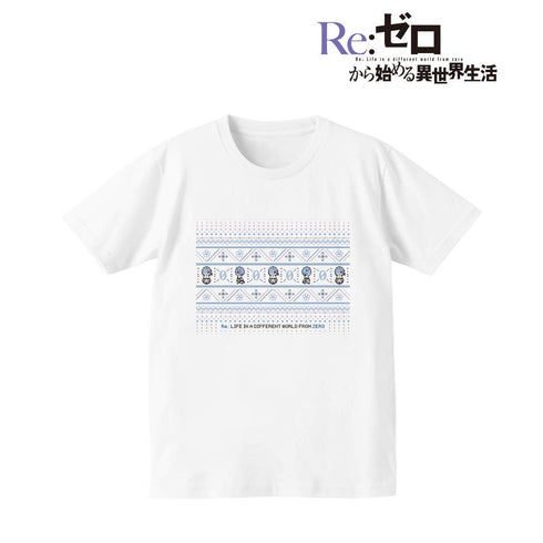 『Re:ゼロから始める異世界生活』ノルディックデザインTシャツ(レム)レディース【202503再販】