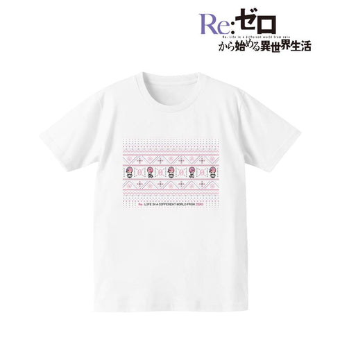 『Re:ゼロから始める異世界生活』ノルディックデザインTシャツ(ラム)レディース【202503再販】