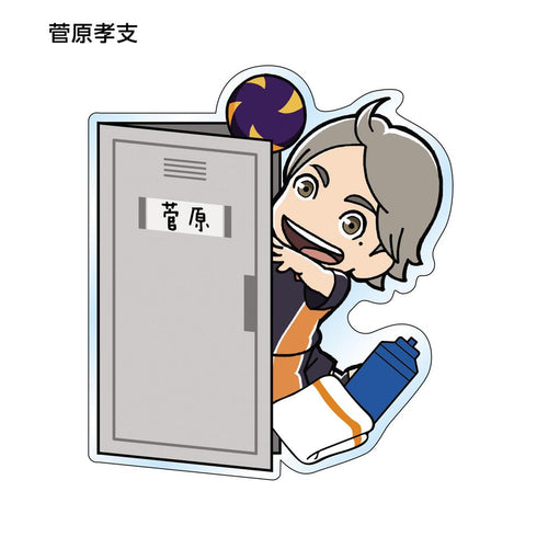 『ハイキュー!!』トレーディング ロッカーからひょっこり アクリルマグネット Ver.A(単位/BOX)【202506再販】