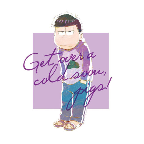 『おそ松さん』一松 Ani-Art Tシャツメンズ【202509再販】