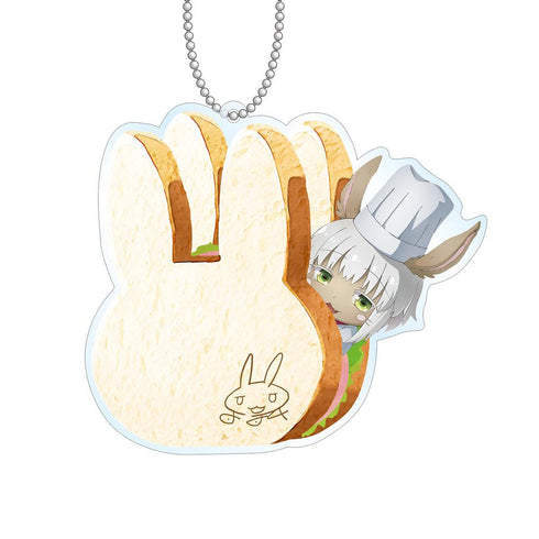 『メイドインアビス』兎座ナナチ ウサギ食パン アクリルキーホルダー サンドイッチver.【202512再販】