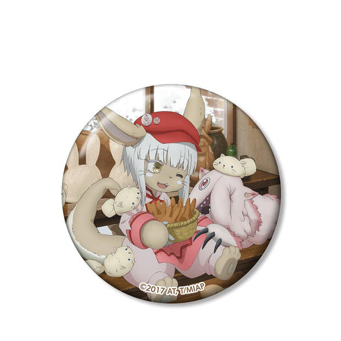 『メイドインアビス』描き下ろしイラスト 兎座ナナチ 缶バッジ【202512再販】