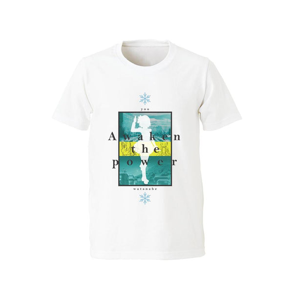『ラブライブ!サンシャイン!!』渡辺 曜 Awaken the power Tシャツレディース【202605再販】