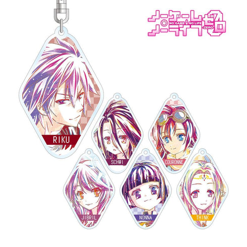 《No Game No Life Zero》Ani-Art 亚克力钥匙扣(单位/盒)【202603再版】