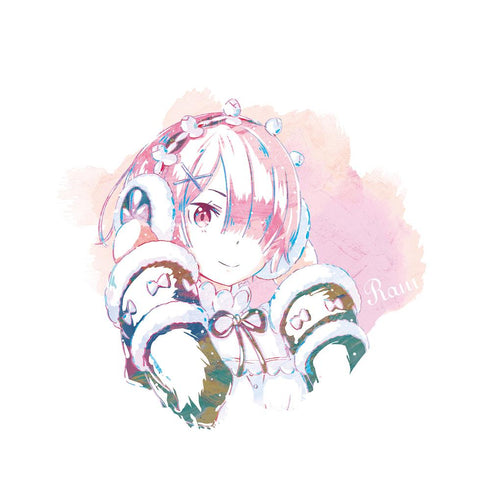 『Re:ゼロから始める異世界生活 Memory Snow』ラム Ani-Art Tシャツレディース【202411再販】