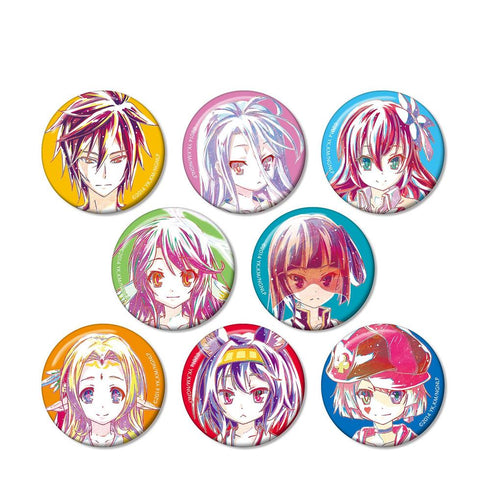 『ノーゲーム・ノーライフ』トレーディング Ani-Art 缶バッジ(単位/BOX)【202603再販】