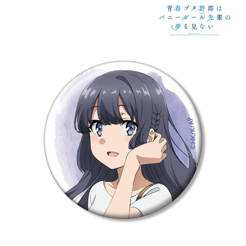 『青春ブタ野郎はバニーガール先輩の夢を見ない』描き下ろしイラスト 牧之原翔子 缶バッジ【202604再販】