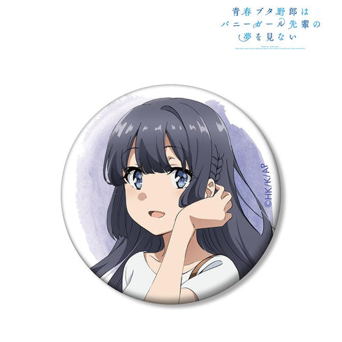 『青春ブタ野郎はバニーガール先輩の夢を見ない』描き下ろしイラスト 牧之原翔子 缶バッジ【202509再販】