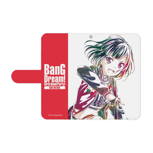 『バンドリ! ガールズバンドパーティ!』美竹蘭 Ani-Art 手帳型スマホケース【202408再販】
