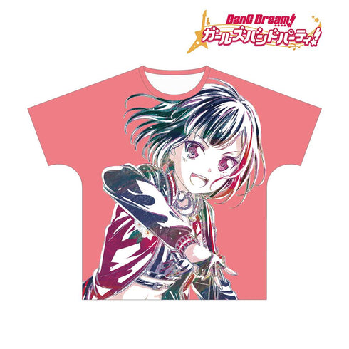 『BanG Dream! ガールズバンドパーティ!』美竹蘭 Ani-Art フルグラフィックTシャツ vol.2ユニセックス【202501再販】