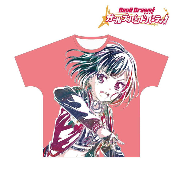 『BanG Dream! ガールズバンドパーティ!』美竹蘭 Ani-Art フルグラフィックTシャツ vol.2ユニセックス【202609再販】