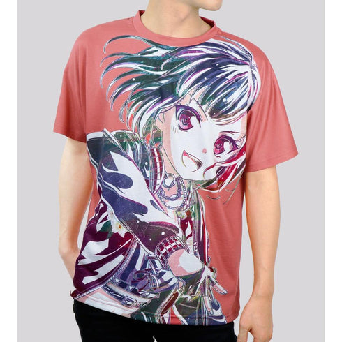 『BanG Dream! ガールズバンドパーティ!』美竹蘭 Ani-Art フルグラフィックTシャツ vol.2ユニセックス【202609再販】