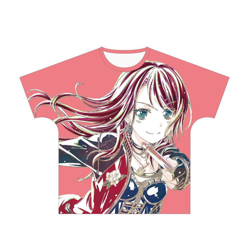 《BanG Dream! 少女乐队派对!》宇田川巴 Ani-Art 全图T恤 vol.2 男女通用款【202609再版】
